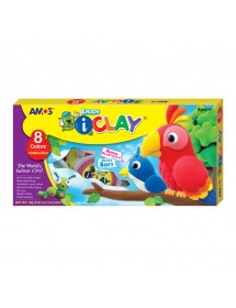 AM IC8P: Amos I-Clay - 8 Colours Set 18 g